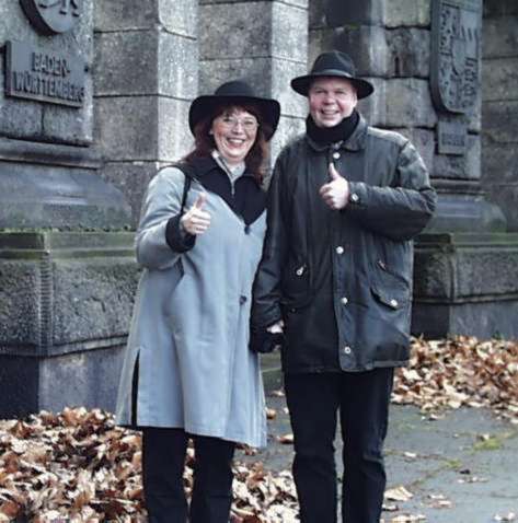Birgit und ich in Koblenz